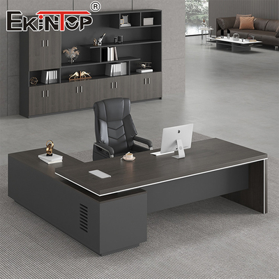 Klasik Tarzı CEO Masaüstü Yüksek Kaliteli Ofis Masaüstü Tüm Modern Masaüstü