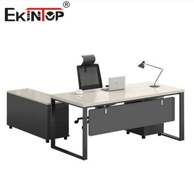Modern çalışma alanları için özelleştirme L şeklindeki Yönetim Ofisi Masası
