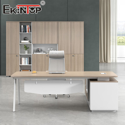 Modern Tarzı Ev Ofisi Mobilya Seti Ofis Masası Özel Yapılmış Masa