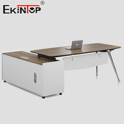 Modern Stil Ofis Masası ve Sandalyesi Yönetim Masası Örnek Özel Yapılmış Masa