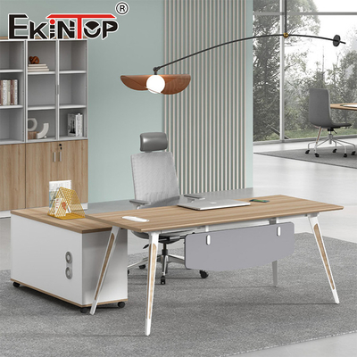 Özel yapımı Antika Ceviz Modern Stil Tasarımı Ceviz Ofis Masası