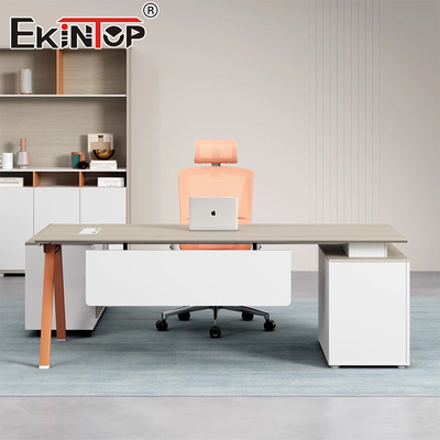 Modern Ofis Masası Ergonomik Yönetim Ofis Masası Ahşap Modüler Masa Mobilyaları