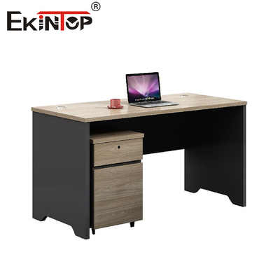 Ofis Masası Yan Dolap Ahşap Malzeme Modüler Masa Mobilyaları