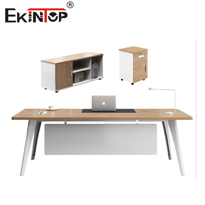 Modern Özel Ofis Masaları İş İstasyonları Ofis Alanları Modüler Masa Mobilyaları