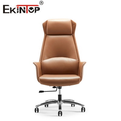 Beyaz PU Deri Sandalye Modern Stil Ticari Ofis Sandalyeleri