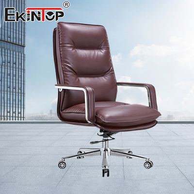 Çevre Dostu Rahat CEO Boss Konfor Deri Ofis Koltuğu Kaliteli Ofis Koltukları