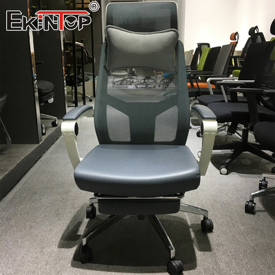 Ticari Döner Yüksek Sırt Misafir Ergonomik Ofis Sandalyesi Tam Ağı Ofis Sandalyesi