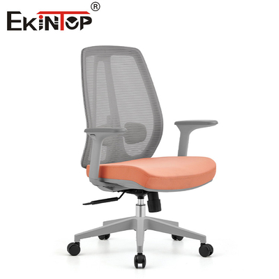 Modern Döner Yöneticisi Ergonomik Ofis Baş Yastığı Kumaş Ofis Sandalyesi ile Tam Ağlı Sandalye
