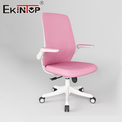 Taşınabilir Master Fancy Pink Ergonomik Ofis Sandalyesi Kumaş Ofis Sandalyesi