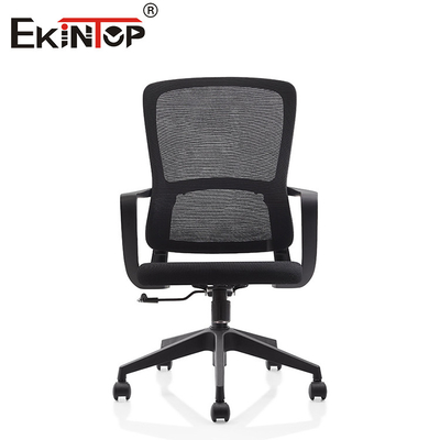 Üretici Rahat Orta Sırt Ergonomik Bilgisayar Koltuğu Ayarlanabilir Kumaş Ofis Koltuğu