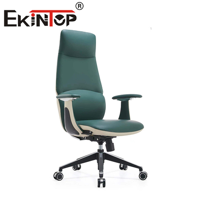 Yönetim PU Deri Ergonomik Ev Ofisi Konferans Sandalyesi Sağlam Ofis Sandalyesi