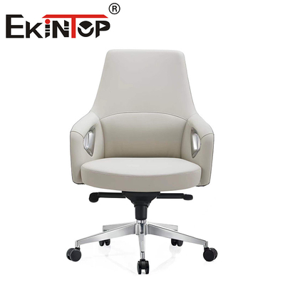 Executive Ergonomic Swivel Modern Manager Ofis Sandalyesi Deri Kulüp Sandalyeleri