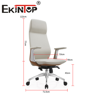 Özel Modern Deri Yönetim Ergonomi Ofis Sandalyesi Deri Kulüp Sandalyeleri