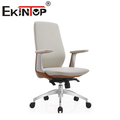 Yönetim Ofisi Sandalyesi Modern Tasarım Deri Ergonomik Deri Kulüp Sandalyeleri