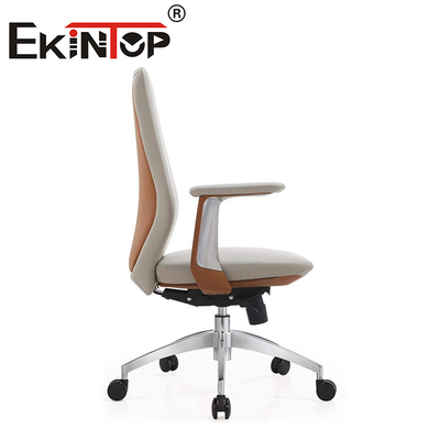 Yönetim Ofisi Sandalyesi Modern Tasarım Deri Ergonomik Deri Kulüp Sandalyeleri