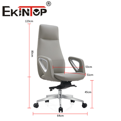 Mobilya Ergonomi Tarzı Gerçek Ofis Sandalyesi Deri Kulüp Sandalyeleri