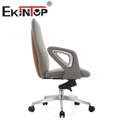 Rahat Ofis Mobilyaları Ergonomik Ofis Sandalyesi Deri Kulüp Sandalyeleri