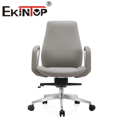Modern Stil Yönetici Ofis Koltukları Ergonomik Döner Sandalye Deri Kulüp Sandalyeleri