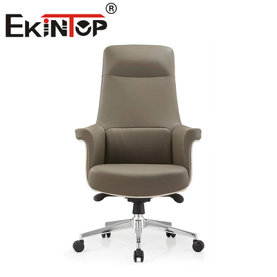 Çok fonksiyonel Ergonomik Yönetici Ticari Sandalye Vegan Deri Sandalye