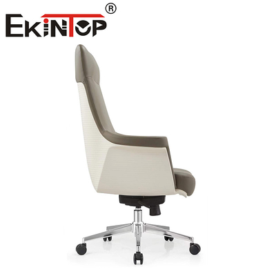 Çok fonksiyonel Ergonomik Yönetici Ticari Sandalye Vegan Deri Sandalye
