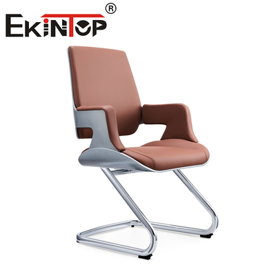 Yeni Tasarım Ofisi PU Deri Sandalye Ergonomik Sandalye Vegan Deri Sandalye