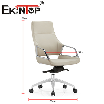 Executive Modern Design Deri Ofis Masa Sandalyesi Ergonomik Vegan Deri Sandalye