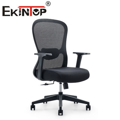 Modern Tasarım Ergonomik Zarif Siyah Mesh Yöneticisi Döner Ofis Sandalyesi Mesh Görev Sandalyesi
