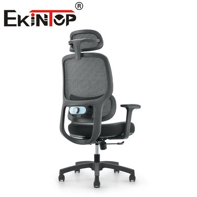 Ergonomik ofis koltuğu kaliteli kumaş metal malzeme asansörü döner özellik örgü görev sandalyesi