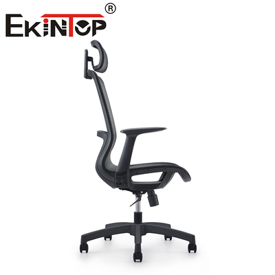 Personel Ayak Durağı Yönetim Tekerleği Yeni Durağan Düzenlenebilir Ergonomik Ağlı Sırt Sandalye
