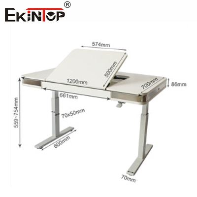 Yeni Modern Tasarım Düzenlenebilir Ergonomik Akıllı Ev Mobilyaları Ev Ofisi için Ayakta Masa