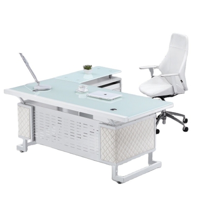 Ev Ofis Cam Masası Modern Stil ofis işleri SGS Sertifikası İçin Dönüştürülebilir
