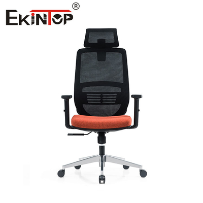 Sabit Kolçaklı Rahat Ergonomik Yönetici Koltuğu Modern Lüks Stil