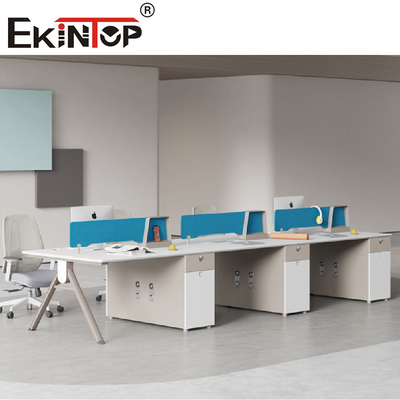 OEM Modüler Ofis İş İstasyonu Bilgisayar İş İstasyonu Masası Çevre Dostu