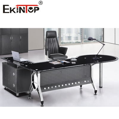 4 Ayaklı Metal Ayak Cam Köşe Masa Montajı Dolaplı Gereklidir