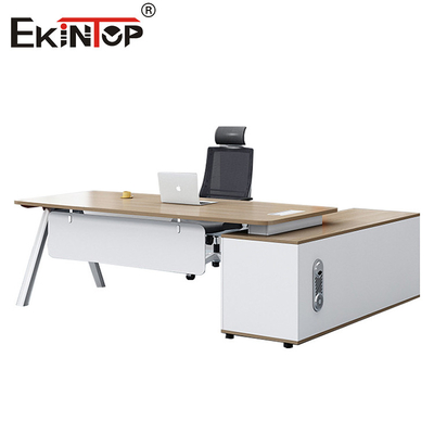 Ergonomik Ofis Masası Yönetici Masası Modern Stil Özel Yapım Masa