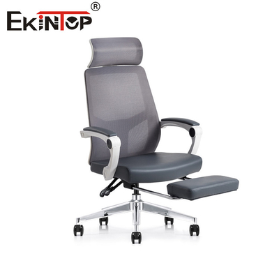 Yüksek Sırt Yüksekliği Düzenlenebilir Gri Ergonomik Sandalye Full Mesh Ofis Sandalyesi