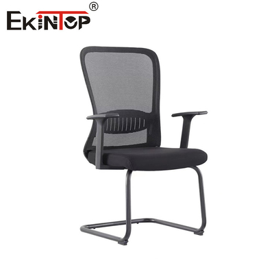 Modern Siyah Ergonomik Modüler İcracı Ev Kumaş Ofis Sandalyesi