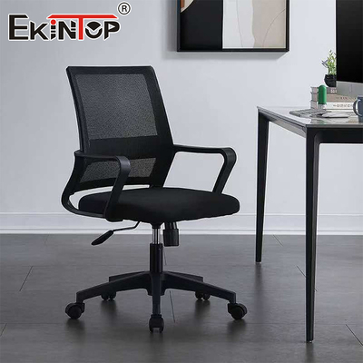 Rahat Sandalyeler Dönen Kumaş Ergonomik Mesh Yönetici Koltuğu Sağlam Ofis Koltuğu