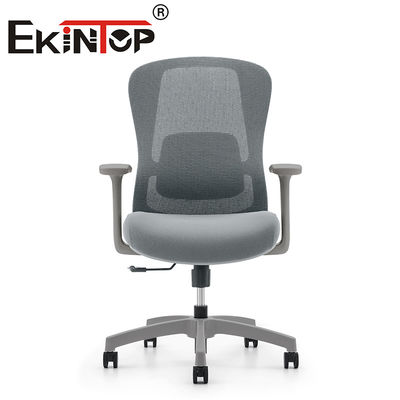 Foshan Tasarım Sandalye Salon Kumaş Döner Ofis Sandalye Mesh Geri Sandalye
