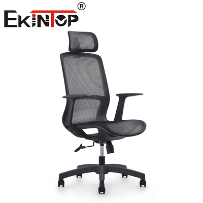 Personel Ayak Durağı Yönetim Tekerleği Yeni Durağan Düzenlenebilir Ergonomik Ağlı Sırt Sandalye