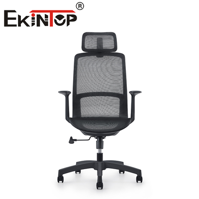 Tekerlekli Mobilya Modern Stil Düzenlenebilir Ofis Ağı Ergonomik Sandalye Ağı Sırt Sandalye